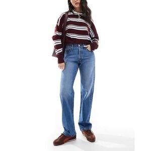 Levi's Premium 501 90s Straight Leg Jeans W26 L30 Button Fly Water<Less Denim‎